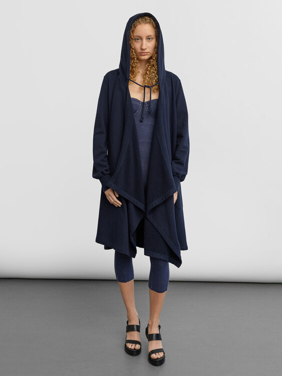 Zucca Hooded Cape 