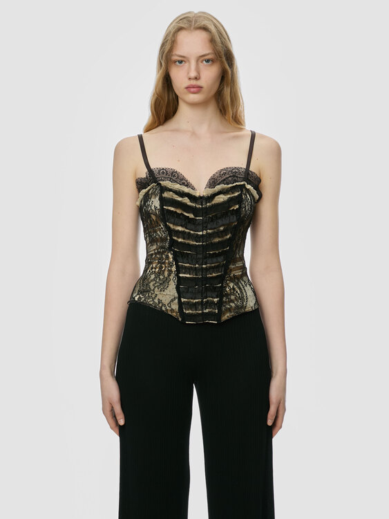 Morgan De Toi Lace Bustier 