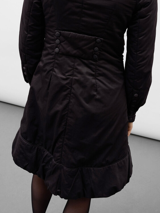 Cop Copine Black Parka Jacket 