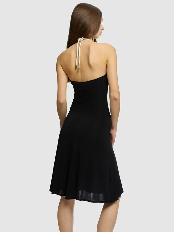 Extē Halter Midi Dress 