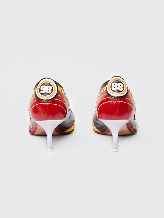 Multicolour Racing Heels 