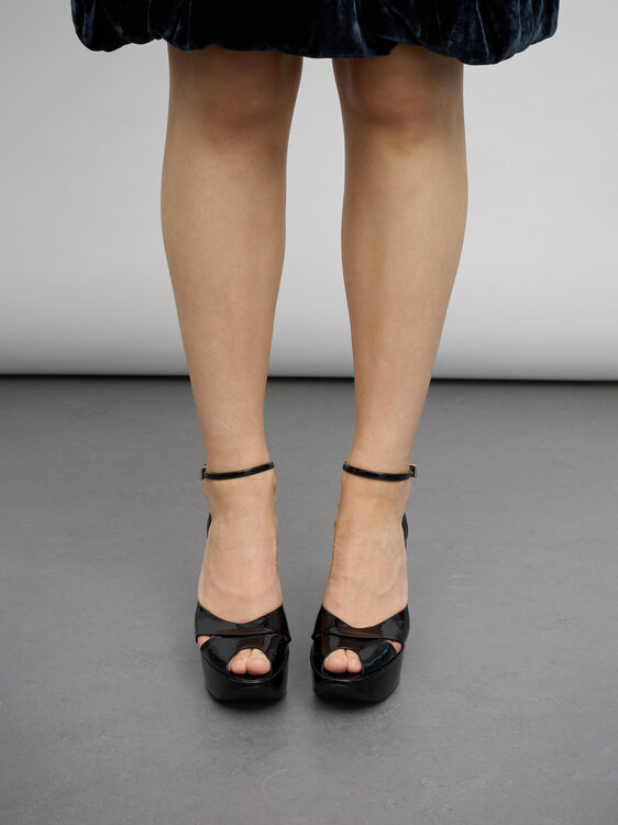 Miu Miu Lacquered Wedges 