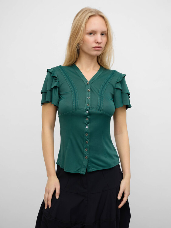 Dolce & Gabbana Cap Sleeve Shirt 