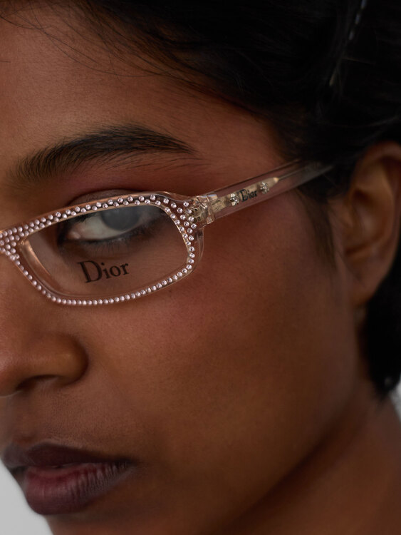 Dior Pale Pink Glasses 