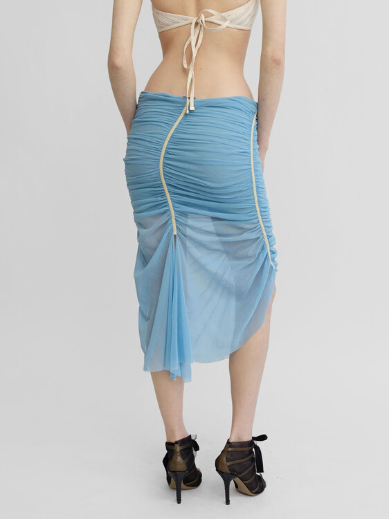 Plein Sud Mesh Mermaid Skirt 