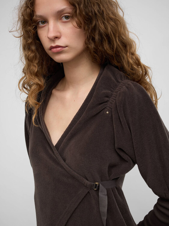 Cop Copine Fleece Cardigan 