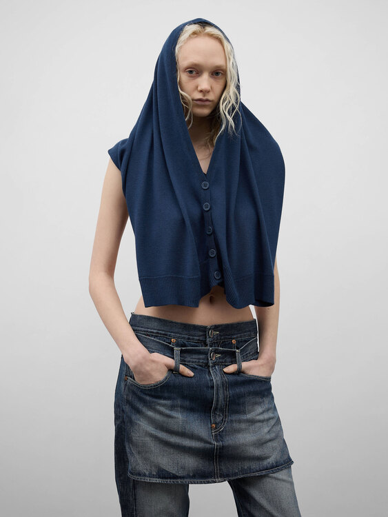 Killah Navy Knitted Snood 