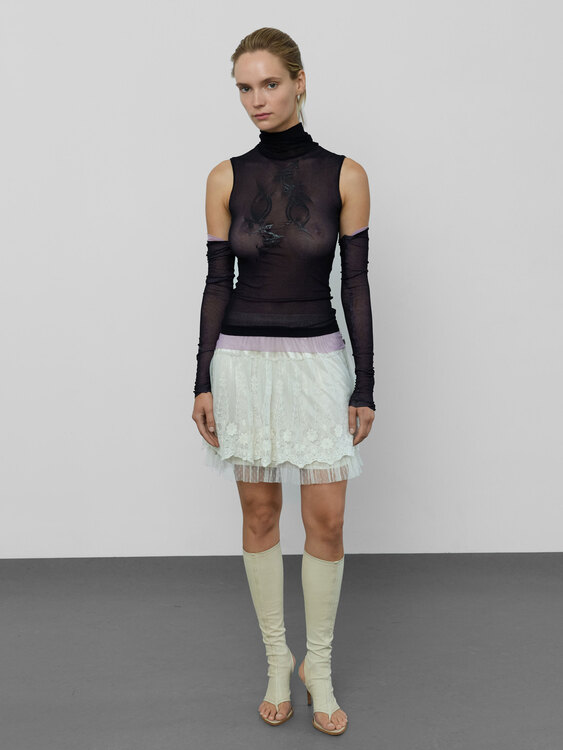 Plein Sud Layered Mesh Top 
