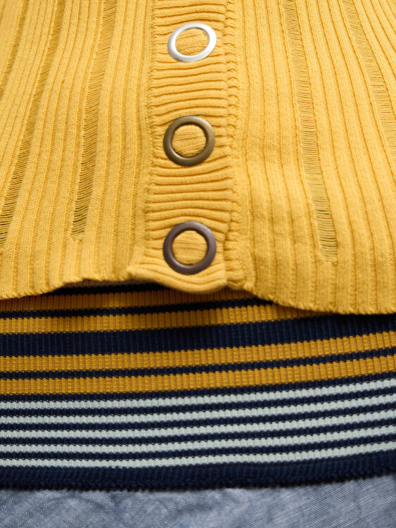 Miss Sixty Yellow Cardigan 