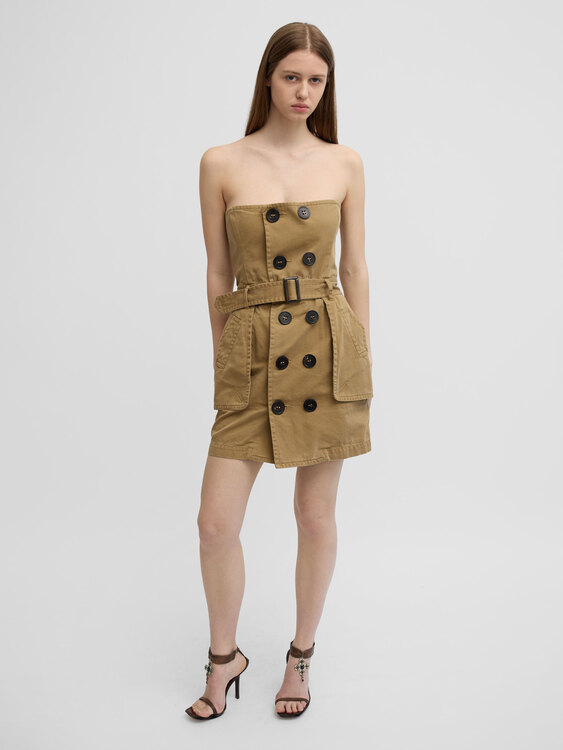 Dsquared² Strapless Dress 