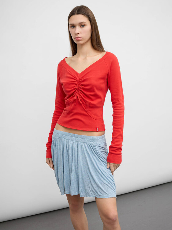 Miss Sixty Gathered Top 