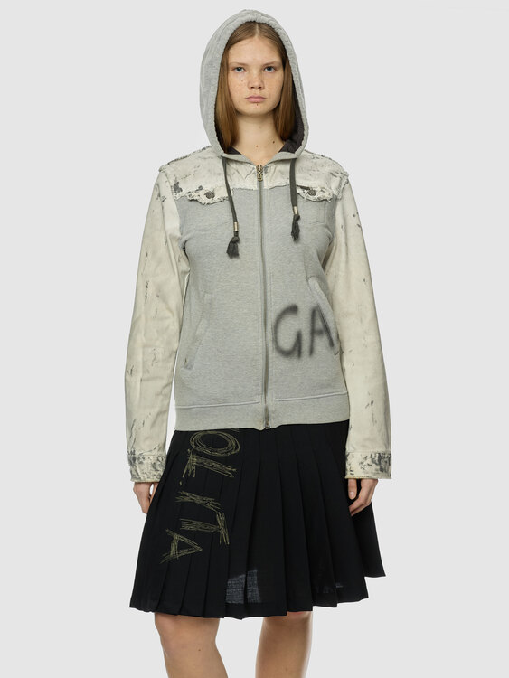 Galliano Deconstructed Hoodie 