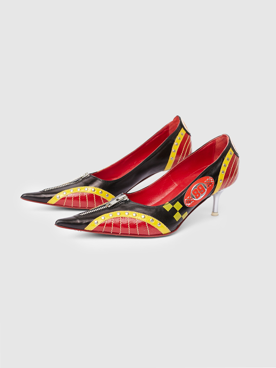 Multicolour Racing Heels 