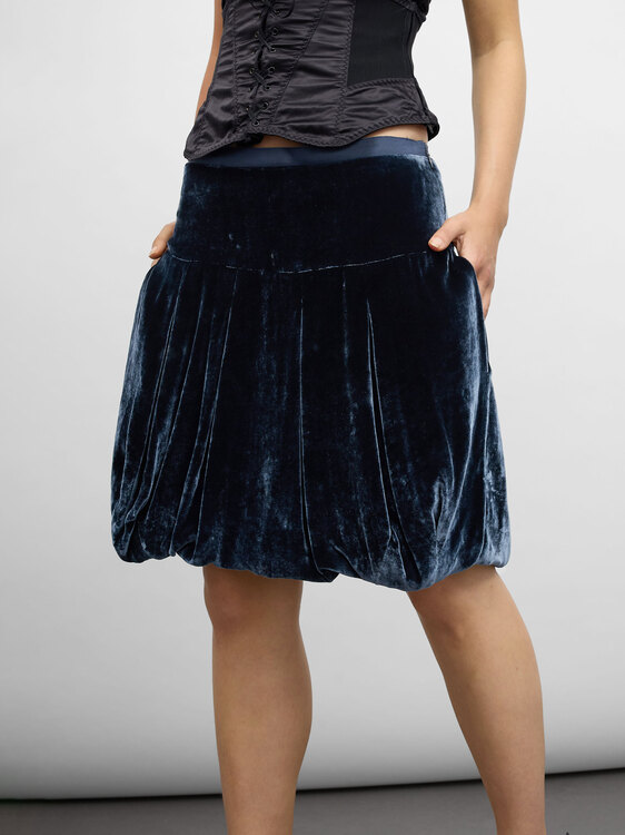 Marc Jacobs Velvet Balloon Skirt 