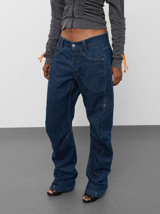 Michiko Koshino Barrel Leg Jeans 
