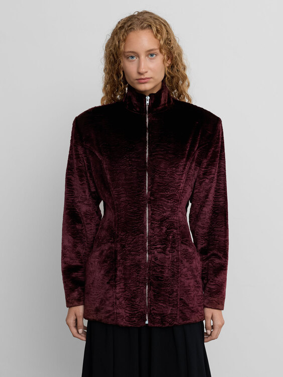 Faycal Amor Faux Fur Jacket 