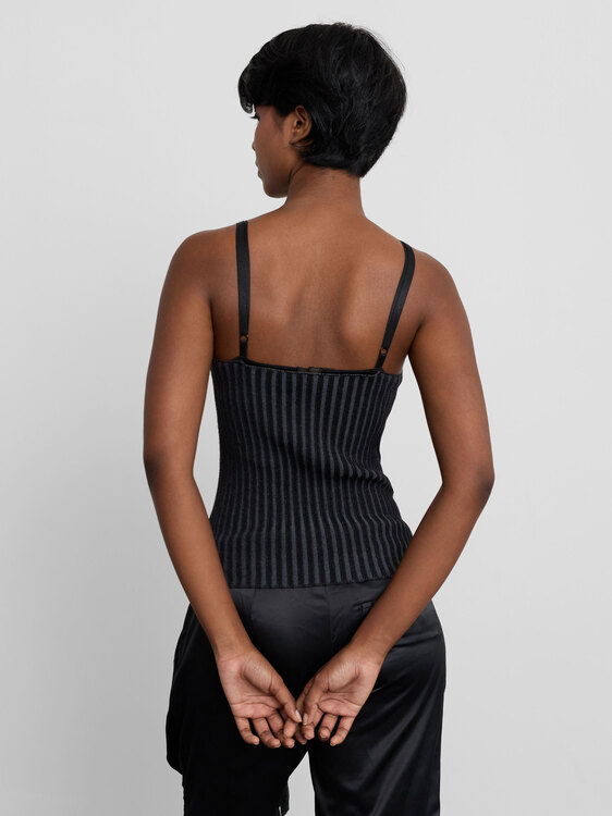 Knitted Bustier Top 