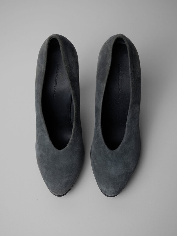 Balenciaga Suede Heels 
