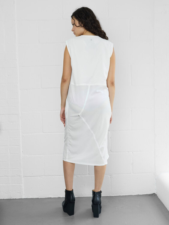 Ann-Sofie Back Sheer Dress 