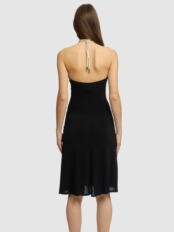 Extē Halter Midi Dress 