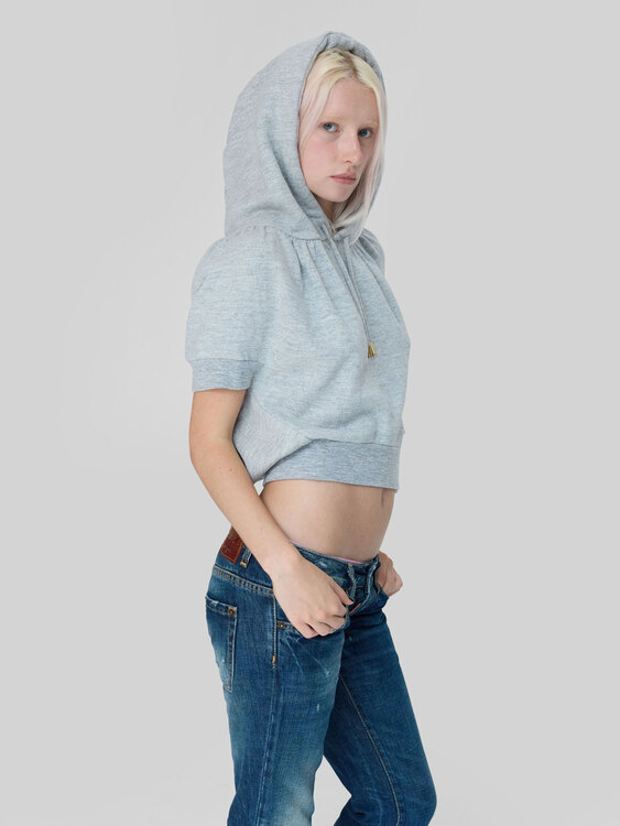 Dsquared² Cropped Hoodie 
