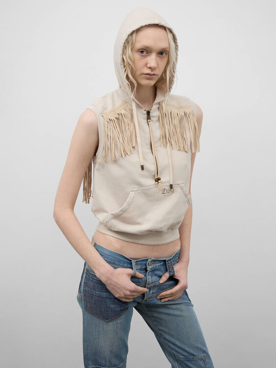 Dolce & Gabbana Sleeveless Hoodie 