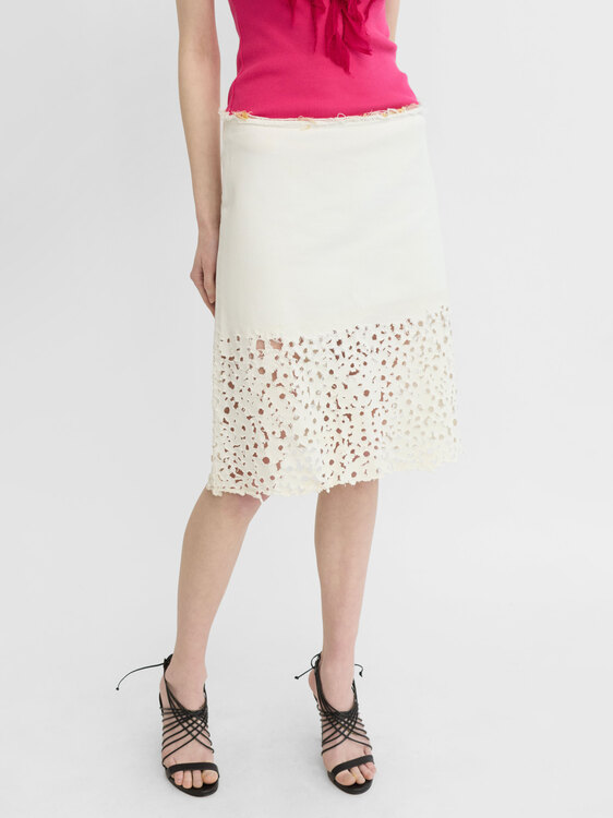 Nolita Denim Midi Skirt 