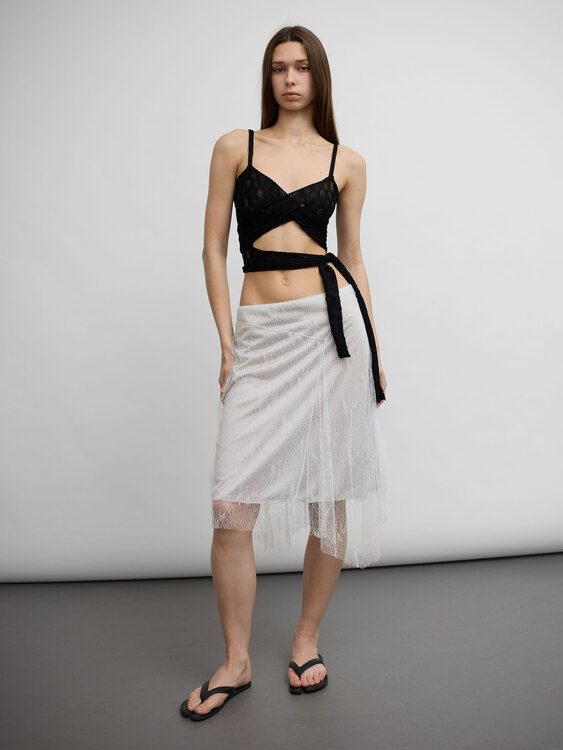 Miss Sixty Black Knit Top 