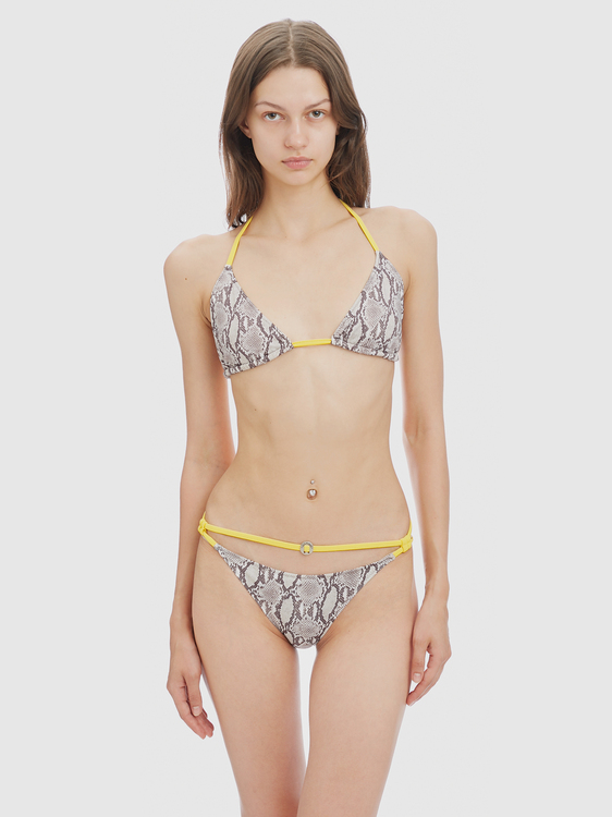 Miss Sixty Snake Print Bikini 