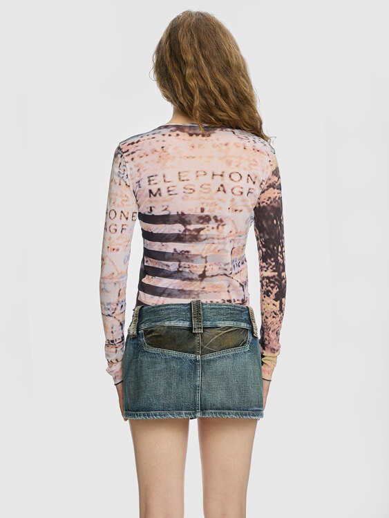 Diesel Denim Mini Skirt 