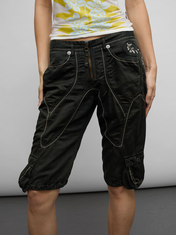 Girbaud Deconstructed Cargo Shorts 