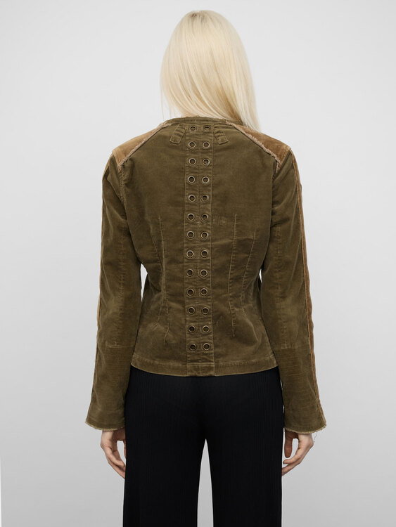 Khaki Corduroy Jacket 