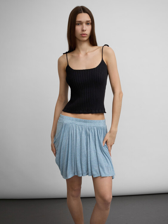 Plein Sud Rib Knit Camisole Top 