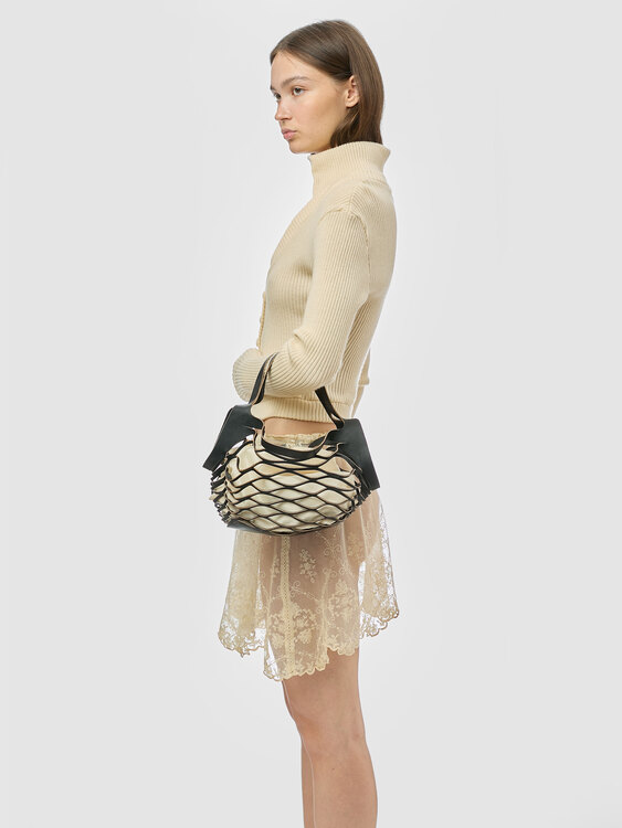 Gaultier Leather Tote Bag 