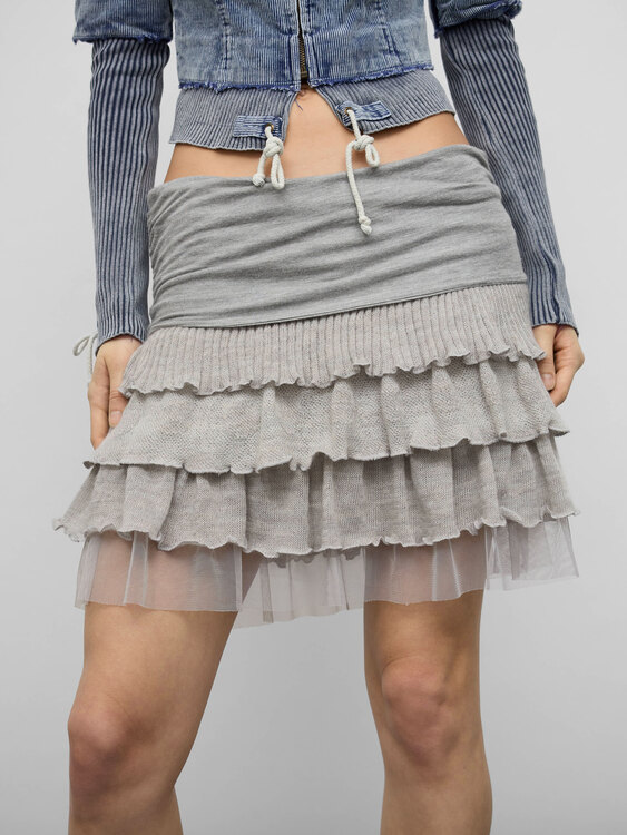 Killah Layered Mini Skirt 