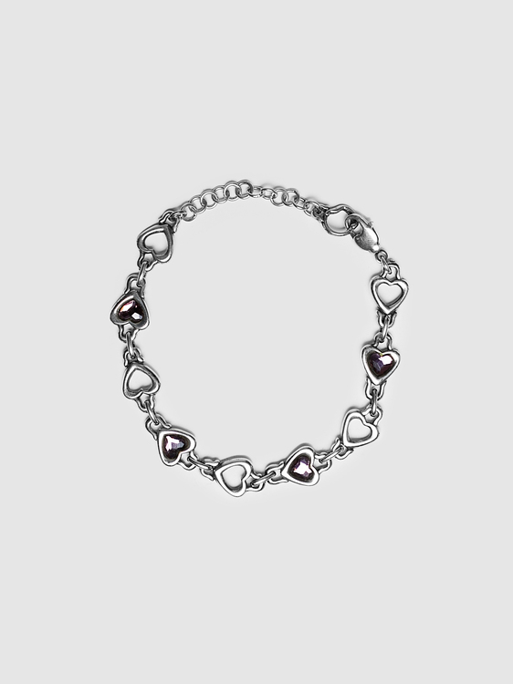 Metal Heart Bracelet 