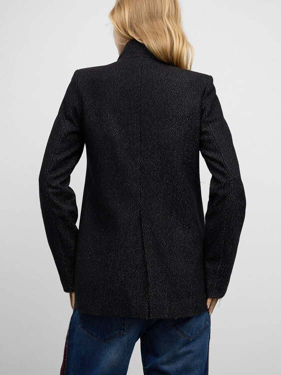 Cop Copine Asymmetrical Wool Coat 