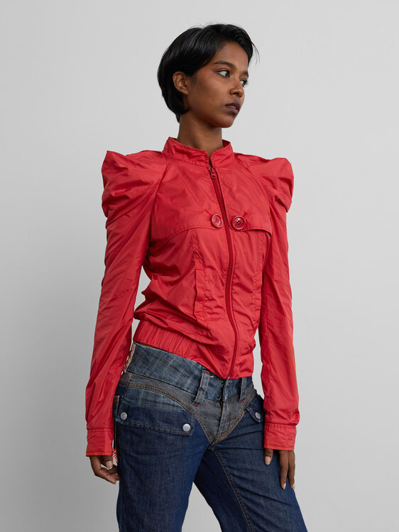 Miss Sixty Red Nylon Jacket 