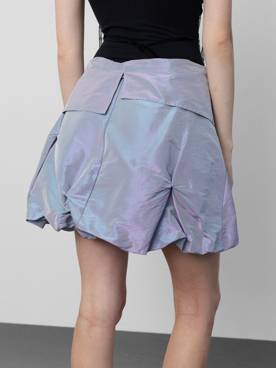 Lavender Bubble Skirt 