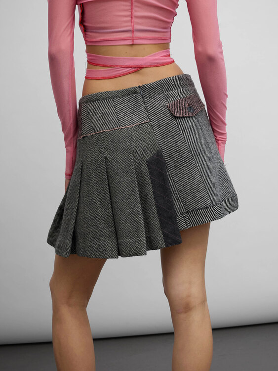 Miss Sixty Deconstructed Skirt 