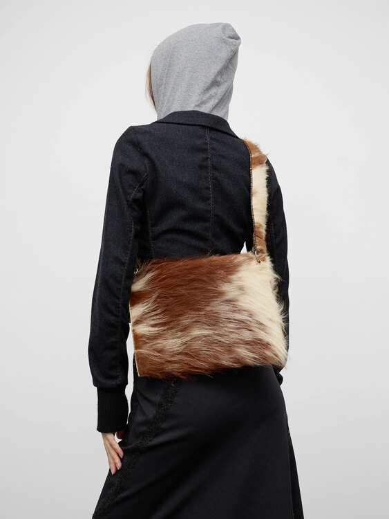 Fur Shoulder Bag 