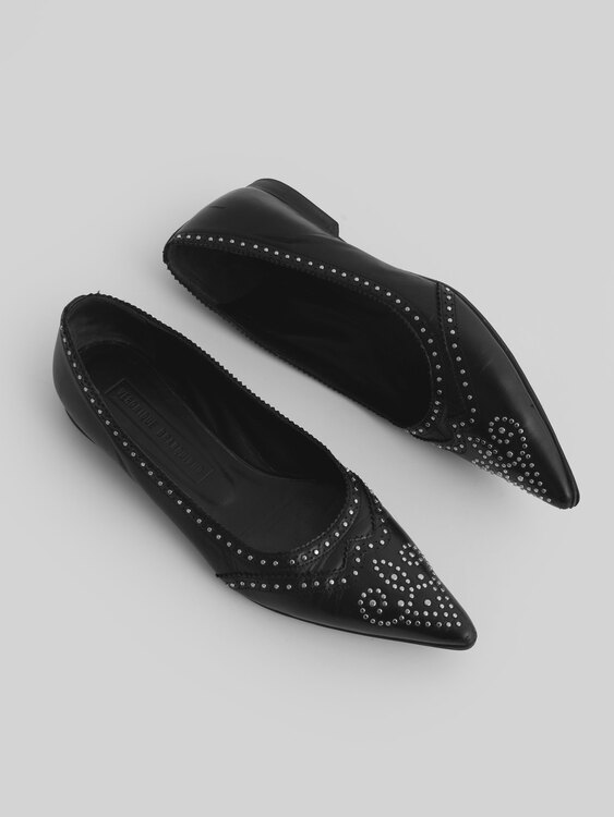 Veronique Branquinho Brogue Style Flats 