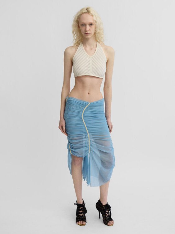 Extē Macramé Halter Top 