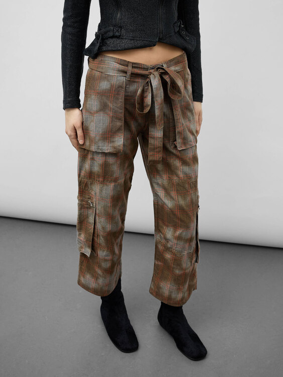Nolita Chequered Trousers 