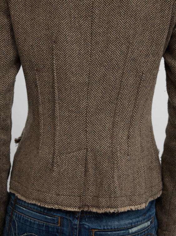 Miss Sixty Raw-Edge Jacket 