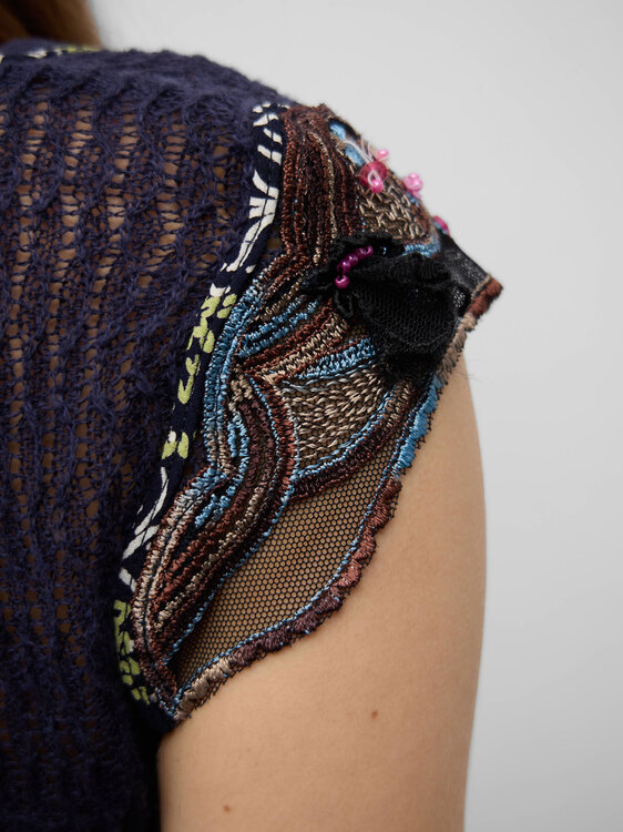 Anna Sui Knitted Blouse 