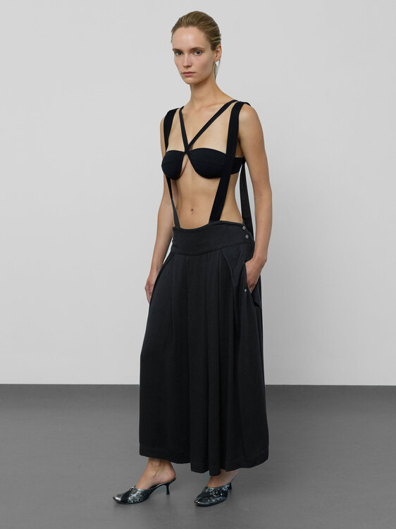 Zucca Dungaree Skirt 