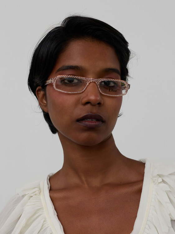 Dior Pale Pink Glasses 