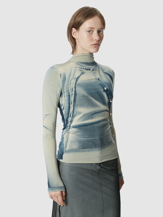 Gaultier Trompe-l'œil Top 