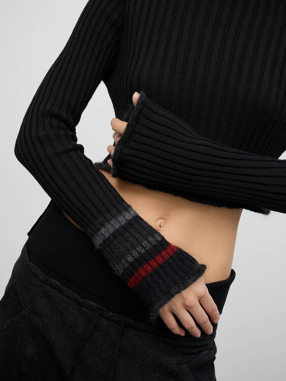 Sarah Pacini Cropped Jumper 